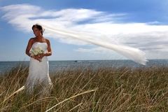 Bride On a Beach